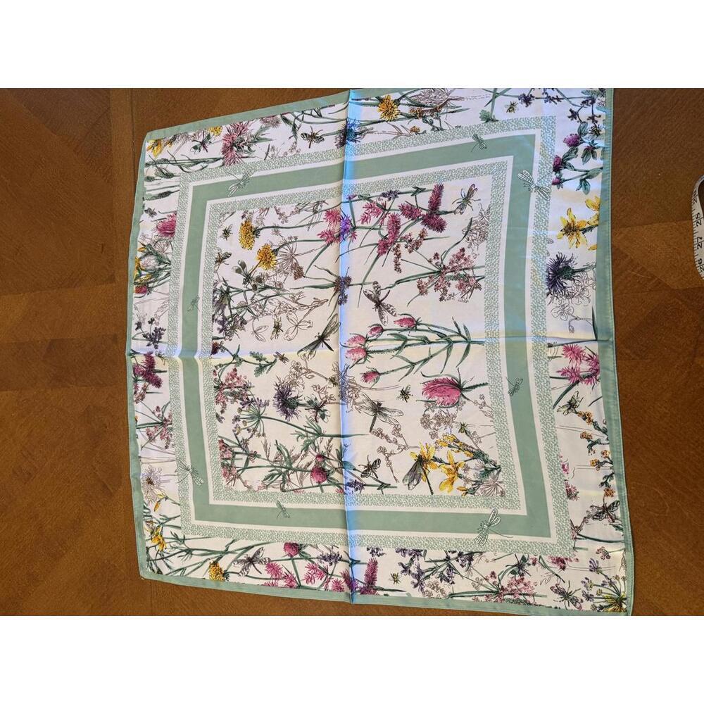 Elegant Floral Print Scarf #135